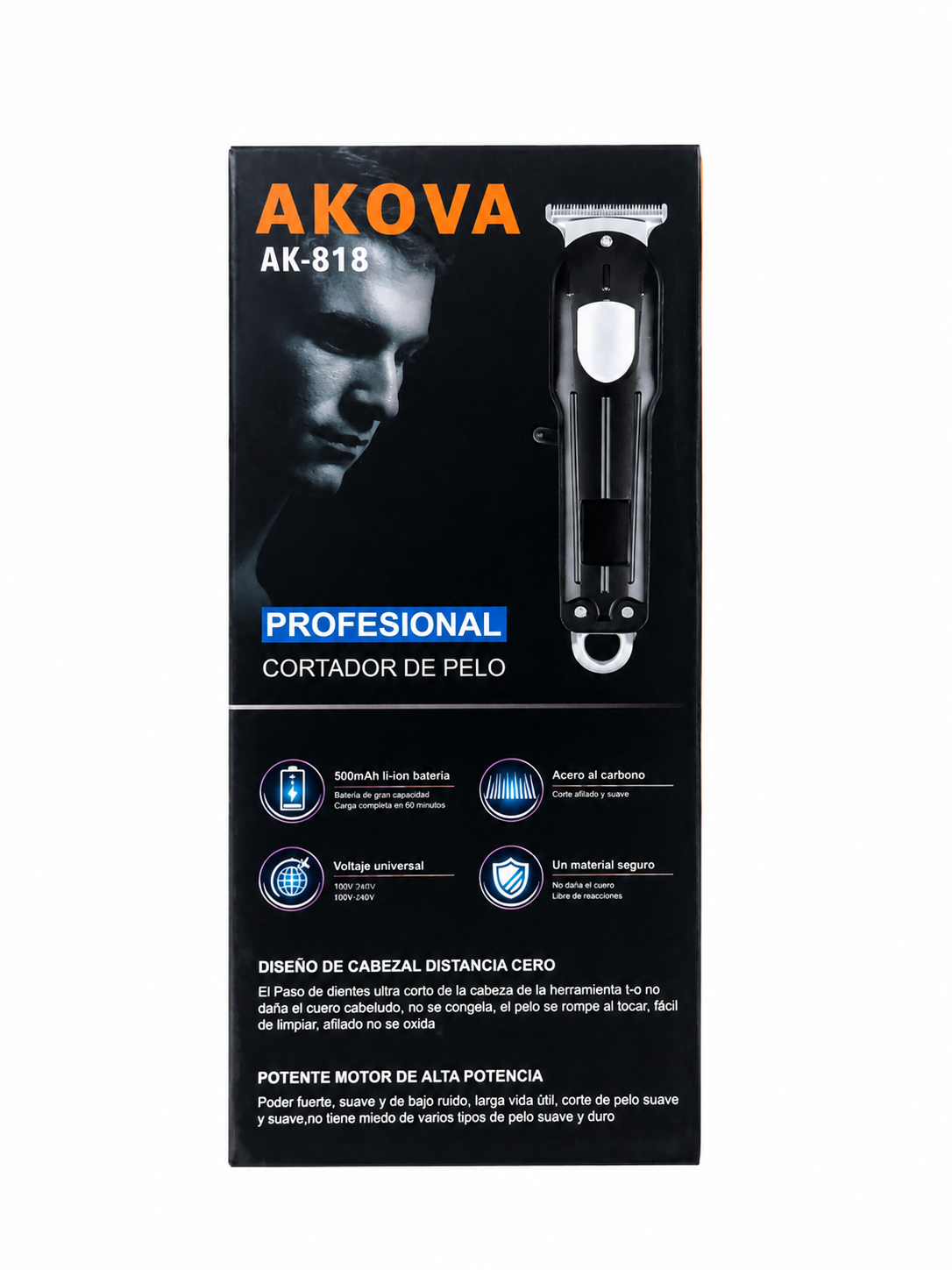 ماشین اصلاح AKOVA 818 مناسب حجم زنی و خط زنی