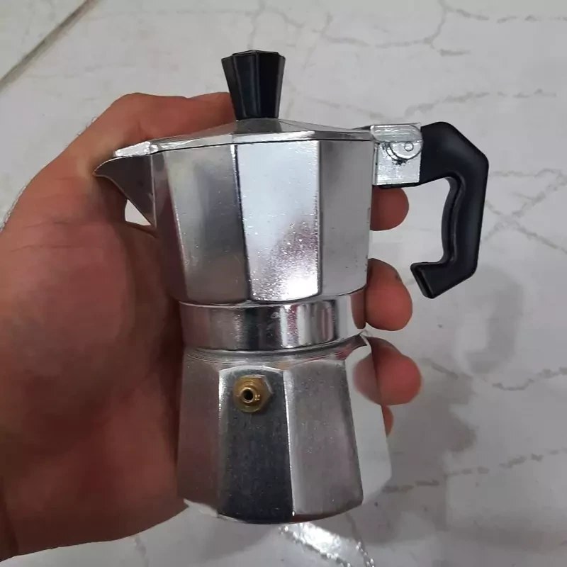  موکاپات 1 کاپ مدل کلاسیک قهوه جوش مخصوص اسپرسو خانگی 