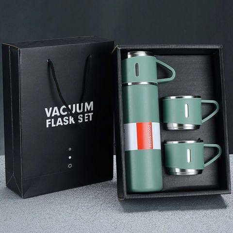  فلاسک کادویی سه لیوان Vacuum Flask 