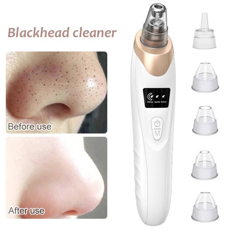  تست میکرودرم خانگی آبریژن 8826 دستگاه پاکسازی صورت پنج سر HY9 