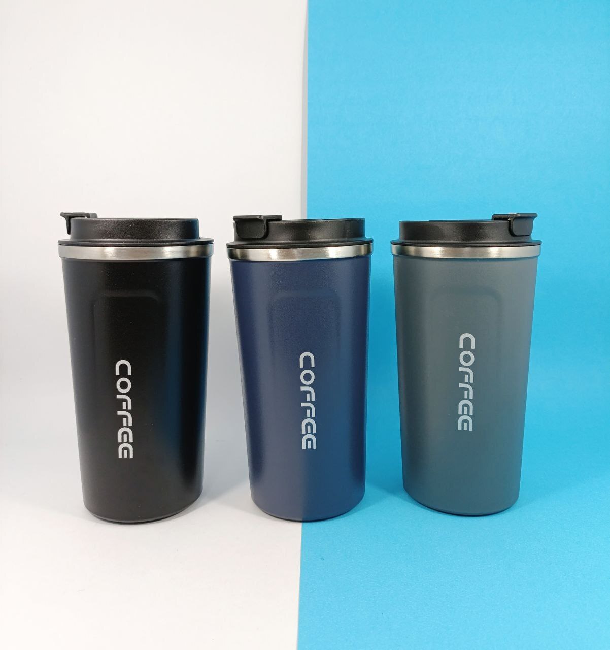  رنگبندی تراول ماگ کافی لیزری مدل coffee سایز 510 میلی لیتر ضد خش 